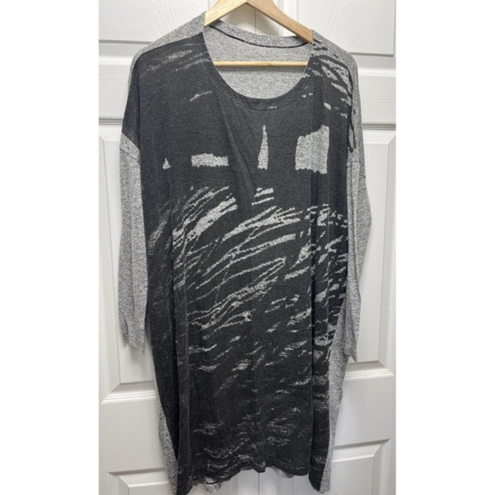 Moyuru dress‎ with pockets oversized tunic size Small Long Sleeve